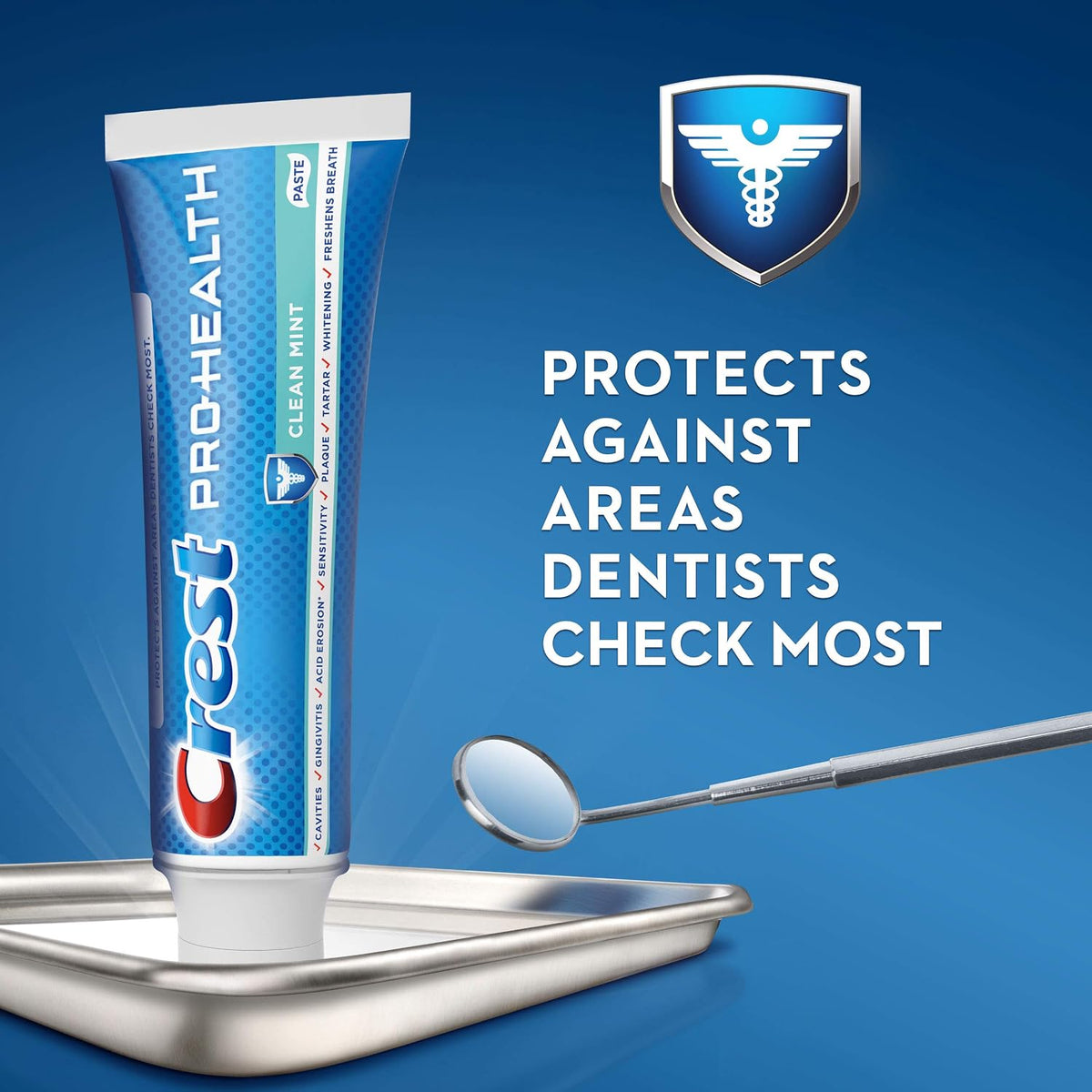 Crest Pro-Health Smooth Formula Toothpaste, Clean Mint, 4.6 oz, Pack of 3 - view 5