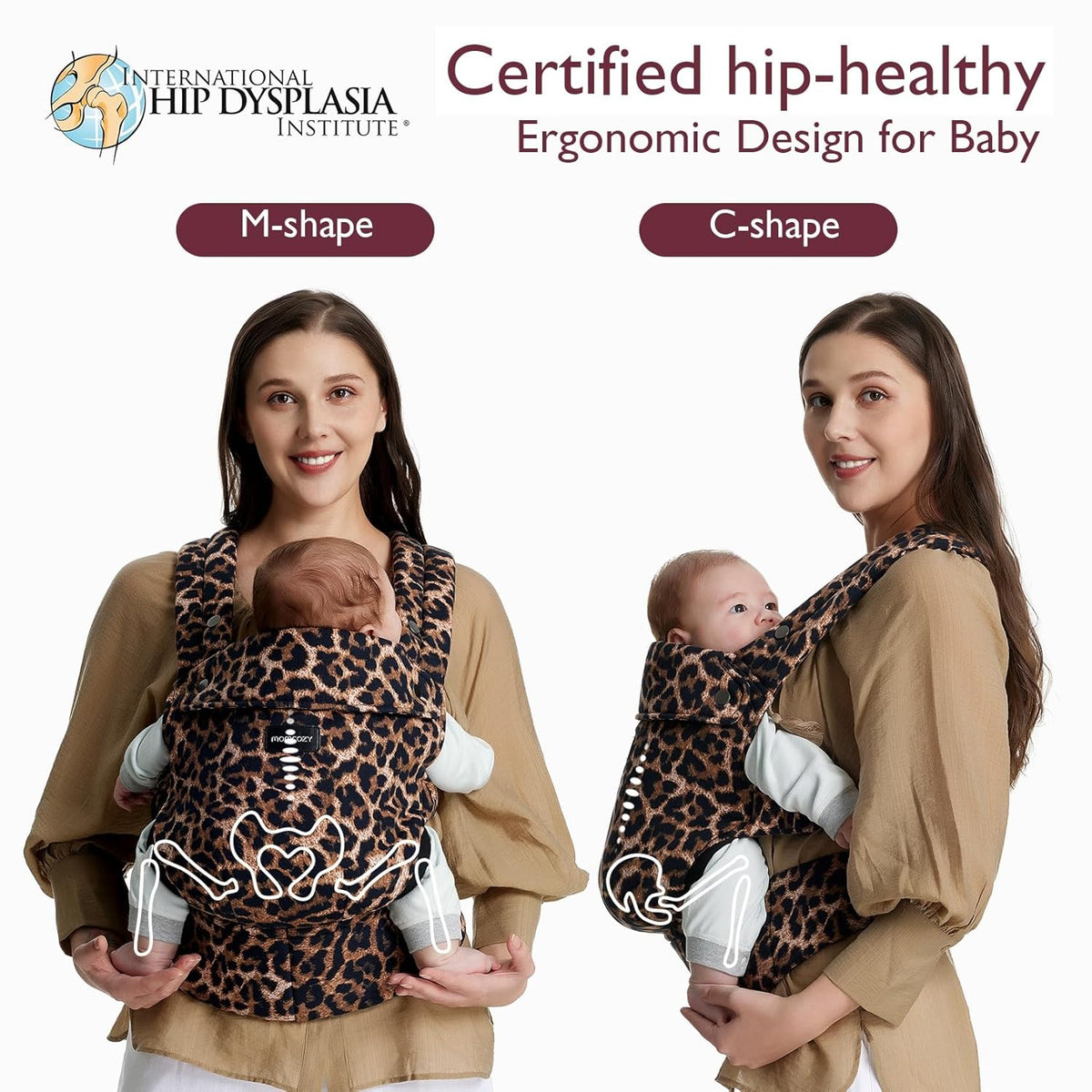 Momcozy PureHug Baby Carrier for 7-45 lbs - view 3