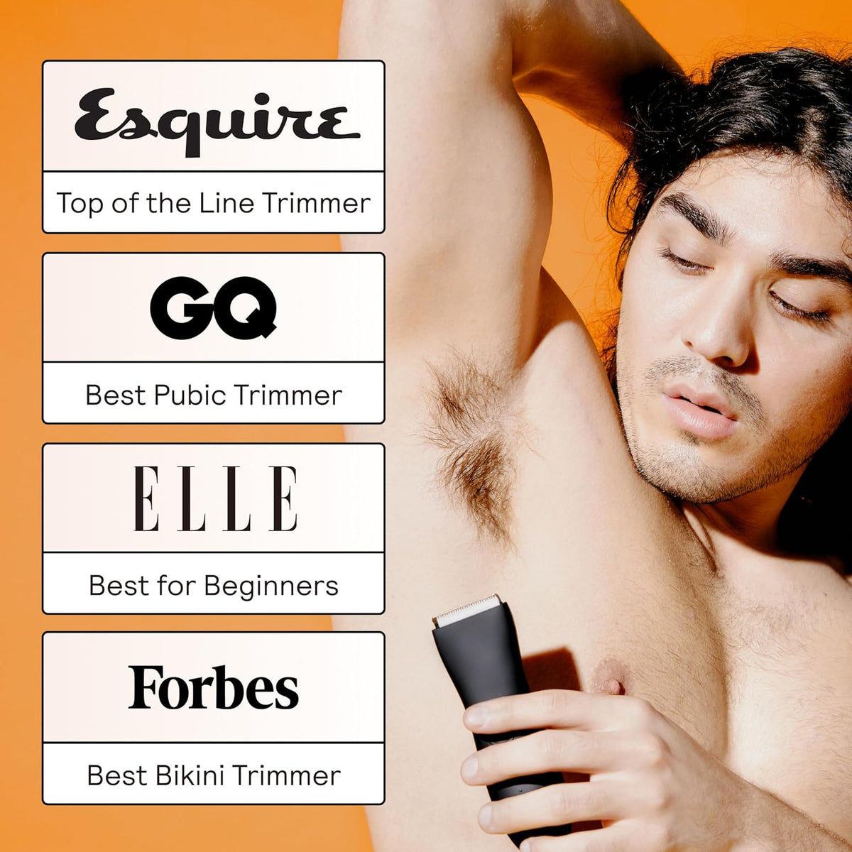 MERIDIAN The Trimmer Original Body Hair Trimmer, Onyx - view 4