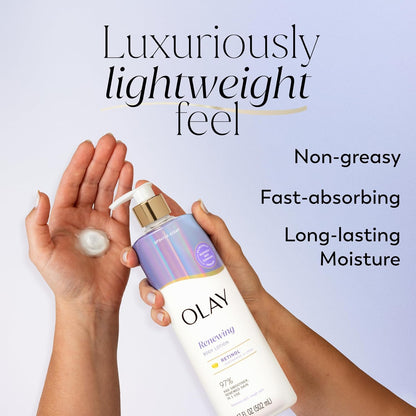 Olay Smoothing Body Lotion with Retinol, 17 fl oz - view 2