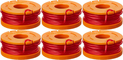 WORX WA0010 Replacement Spool & Line, Pack of 6