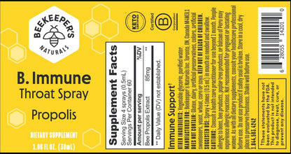 Beekeeper's Naturals Propolis Throat Spray, 1.06 oz - view 3