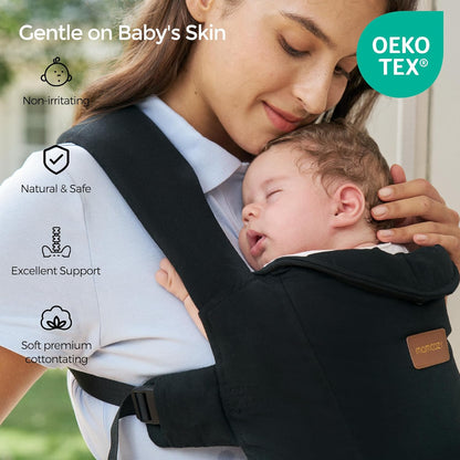 Momcozy WeeSnug Newborn Baby Carrier, 7-25 lbs - view 4