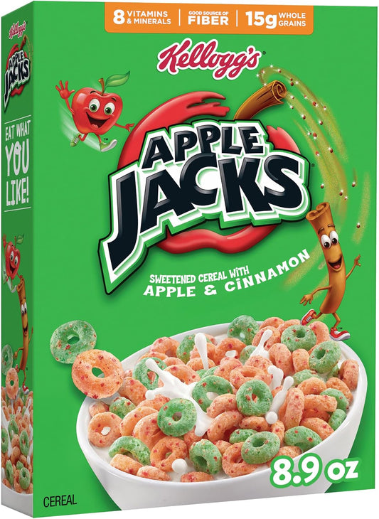 Kellogg's Apple Jacks Original Breakfast Cereal 8.9 oz