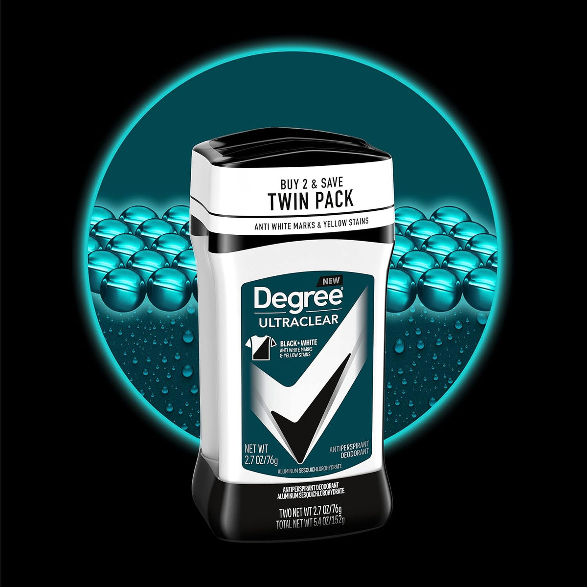 Degree Men UltraClear Antiperspirant Deodorant, Pack of 2, 2.7 oz - view 5