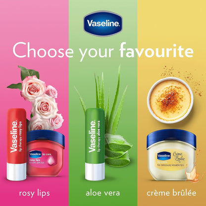Vaseline Lip Therapy Mini Lip Balm Creme Brulee 0.25 oz - view 6
