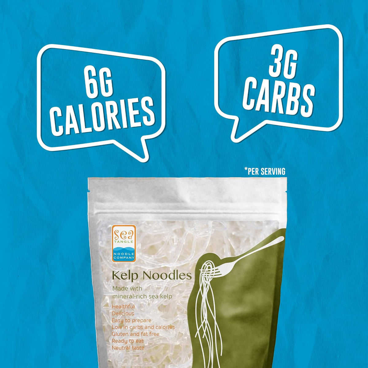 Sea Tangle Moringa Kelp Noodles 12 oz (340 g) - view 2