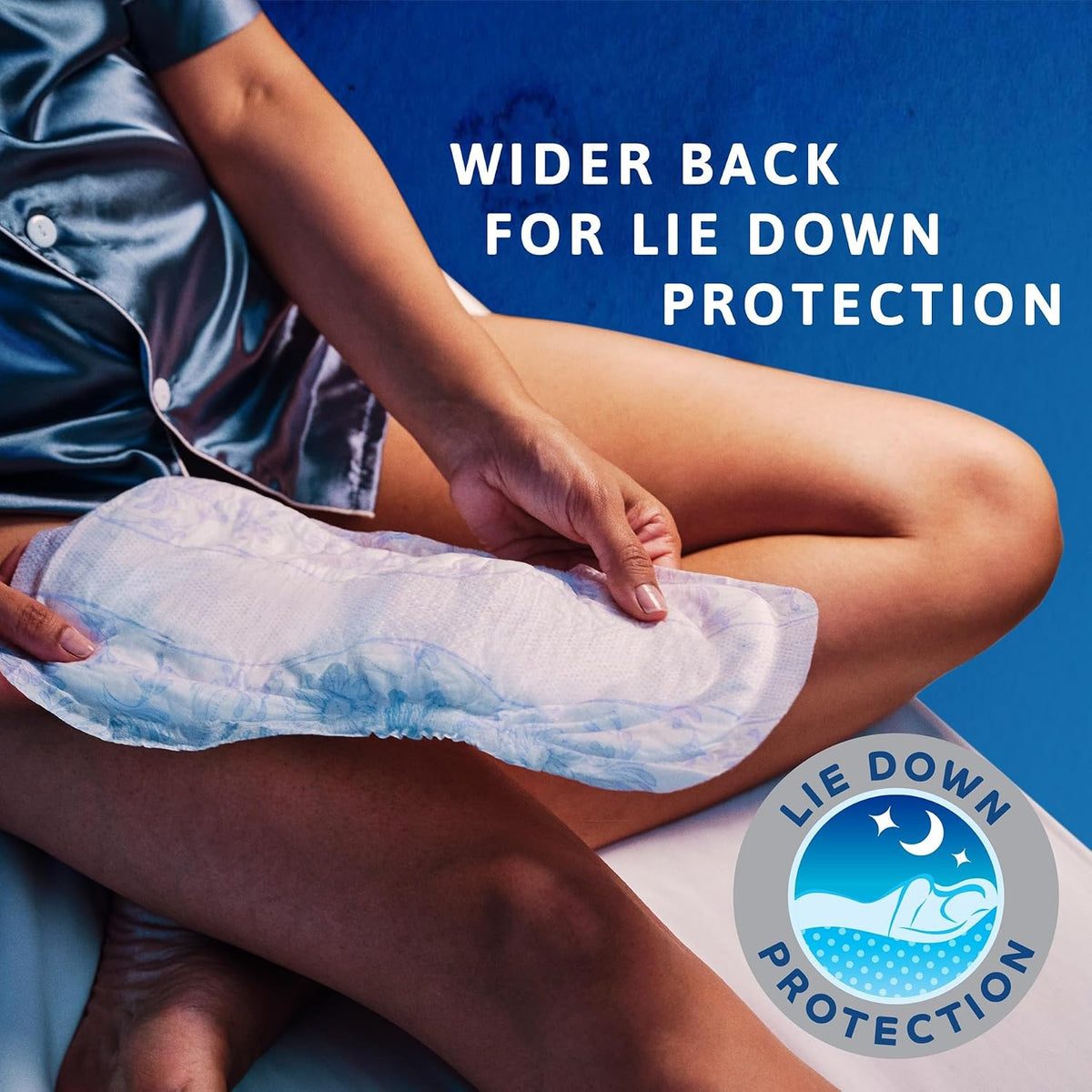 TENA Discreet Maxi Night Incontinence Pads 48 Count (Pack of 8 x 6) - view 5