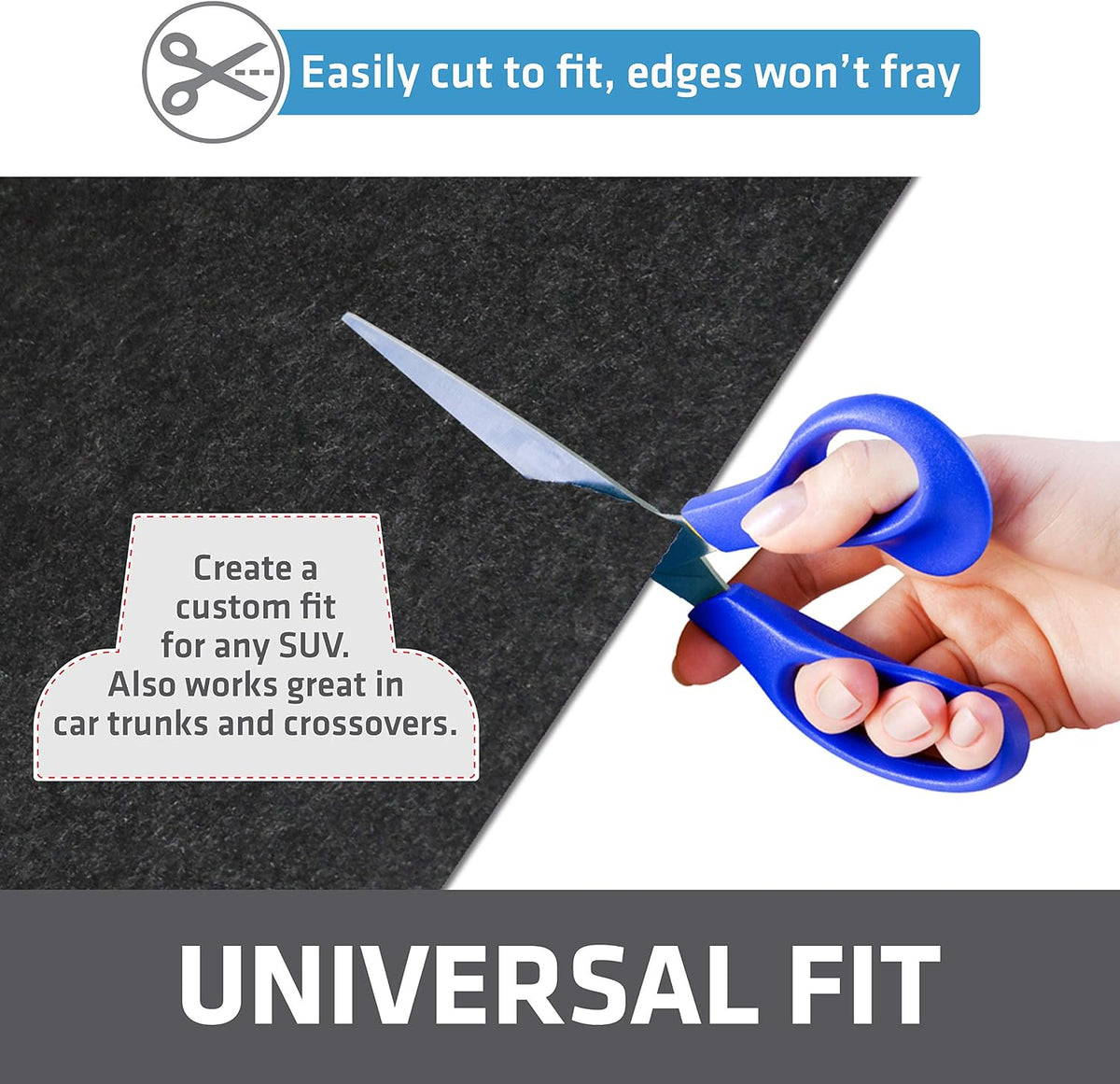 Drymate Cargo Liner Mat 58 x 72 in, Absorbent and Waterproof - view 4