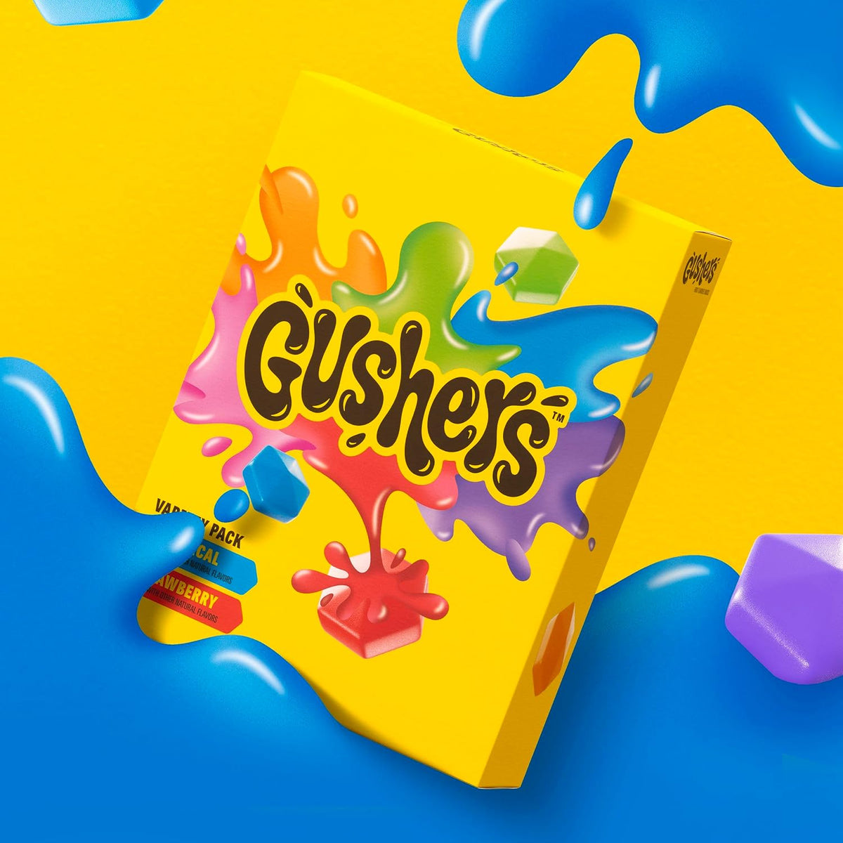 Gushers Fruit Flavoured Snacks Family Pack 20 Pouches (16 oz) - view 4