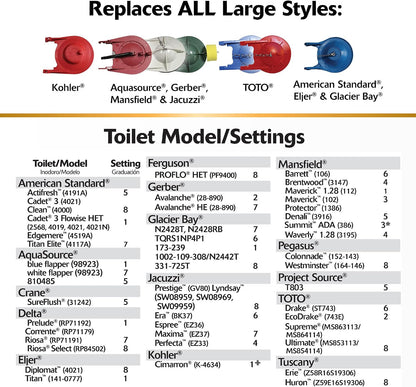 Korky Large 3-Inch Premium Toilet Flapper (3060BP) - view 5