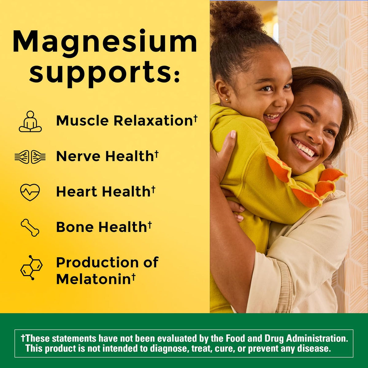 Nature Made Magnesium Glycinate 200 mg per Serving, 60 Capsules — alternate product view