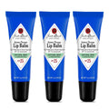 Jack Black Intense Therapy Lip Balm SPF 25, Natural Mint, 7 g (0.25 oz), Pack of 3