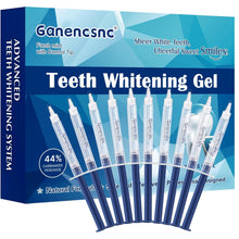 Ganencsnc Teeth Whitening Gel Refill Syringes 44% Carbamide Peroxide 10 x 3ml