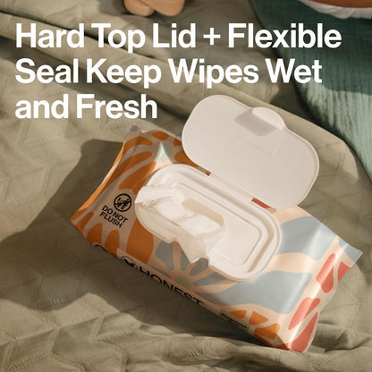 The Honest Company Multi-Use Baby Wipes, Sunburst, 864 Count - view 5