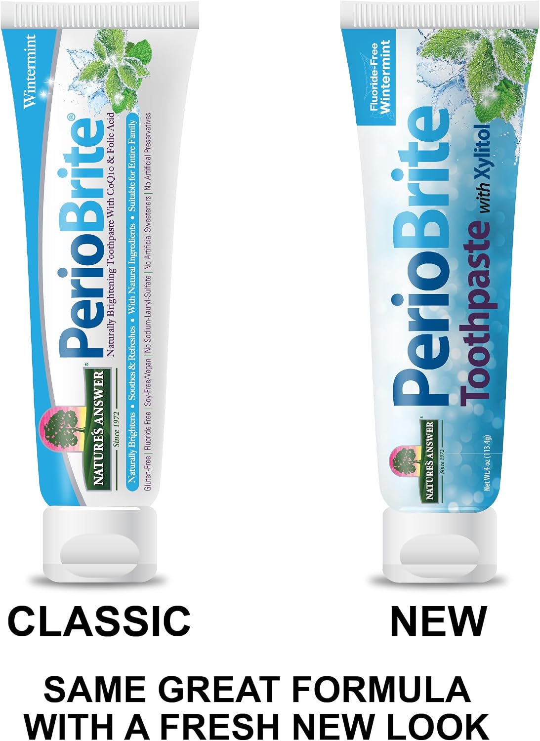 Nature's Answer PerioBrite Natural Toothpaste Wintermint 4 oz - view 3