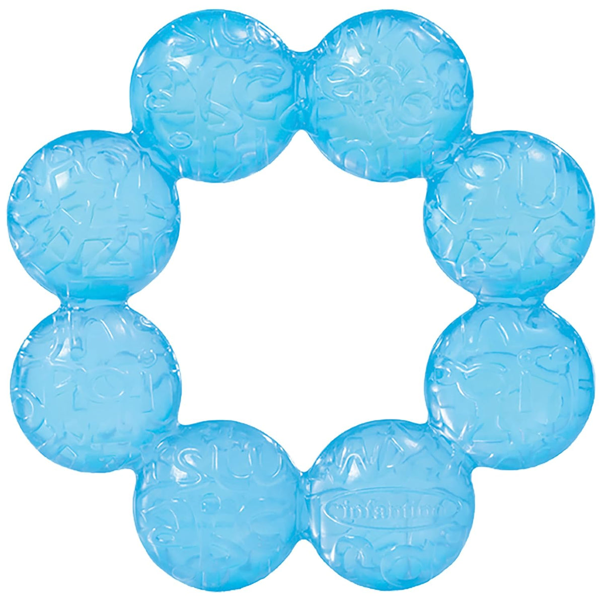 Infantino Water Teethers, Cooling and Massaging, Lime and Blue, 3 Pack - view 4