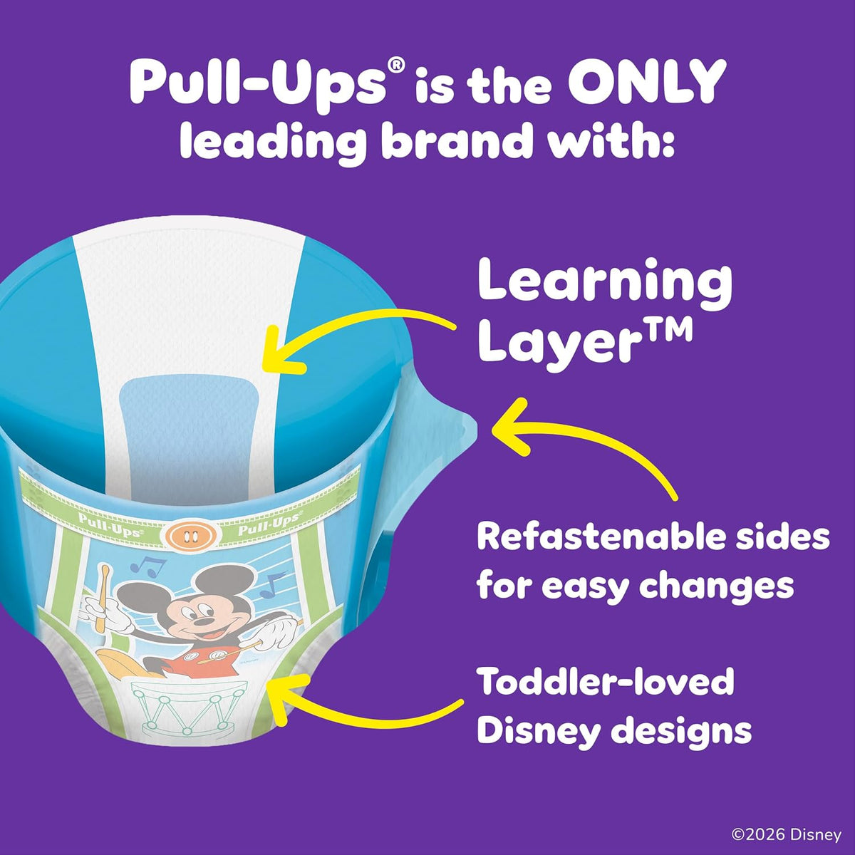 Pull-Ups Boys' Potty Training Pants, 4T-5T (38-50 lb), 82 Count - view 4