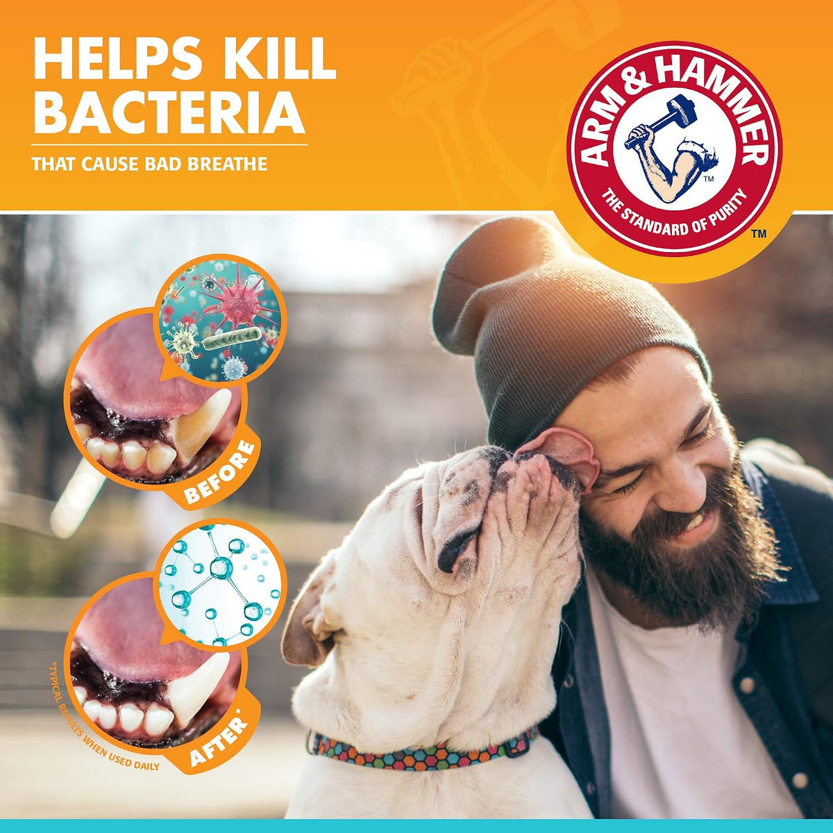 Arm & Hammer Fresh Breath Enzymatic Dog Toothpaste, Chicken, 67.5 g - view 3