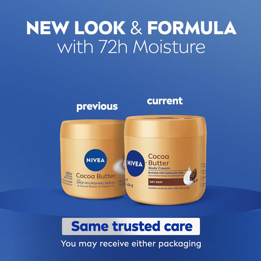 NIVEA Cocoa Butter Body Cream for Dry Skin, 16 oz - view 2