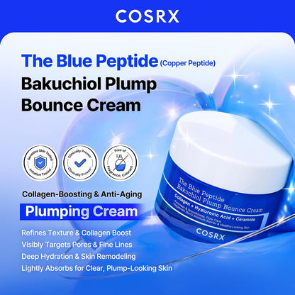 COSRX The Blue Peptide Bakuchiol Plump Bounce Cream 50g - view 2