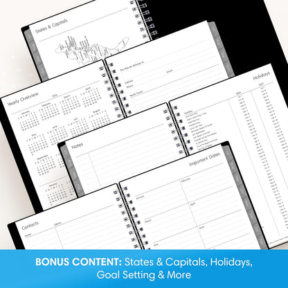 Blue Sky 2026-2027 Weekly and Monthly Academic Planner, 5 x 8 in - view 5