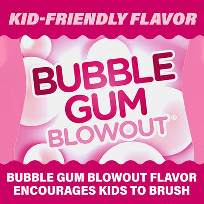 ACT Kids Anticavity Fluoride Toothpaste, Bubble Gum Blowout 4.6 oz - view 4