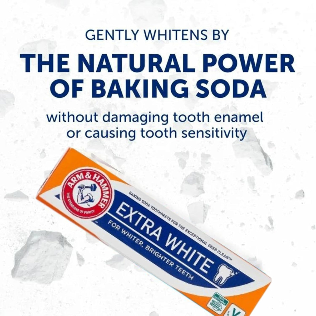 Arm & Hammer Extra White Baking Soda Toothpaste, 12 x 125 g - view 2