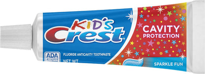 Crest Kids Fluoride Anticavity Toothpaste, Sparkle Fun Flavor 4.6 oz