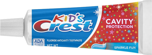 Crest Kids Fluoride Anticavity Toothpaste, Sparkle Fun Flavor 4.6 oz