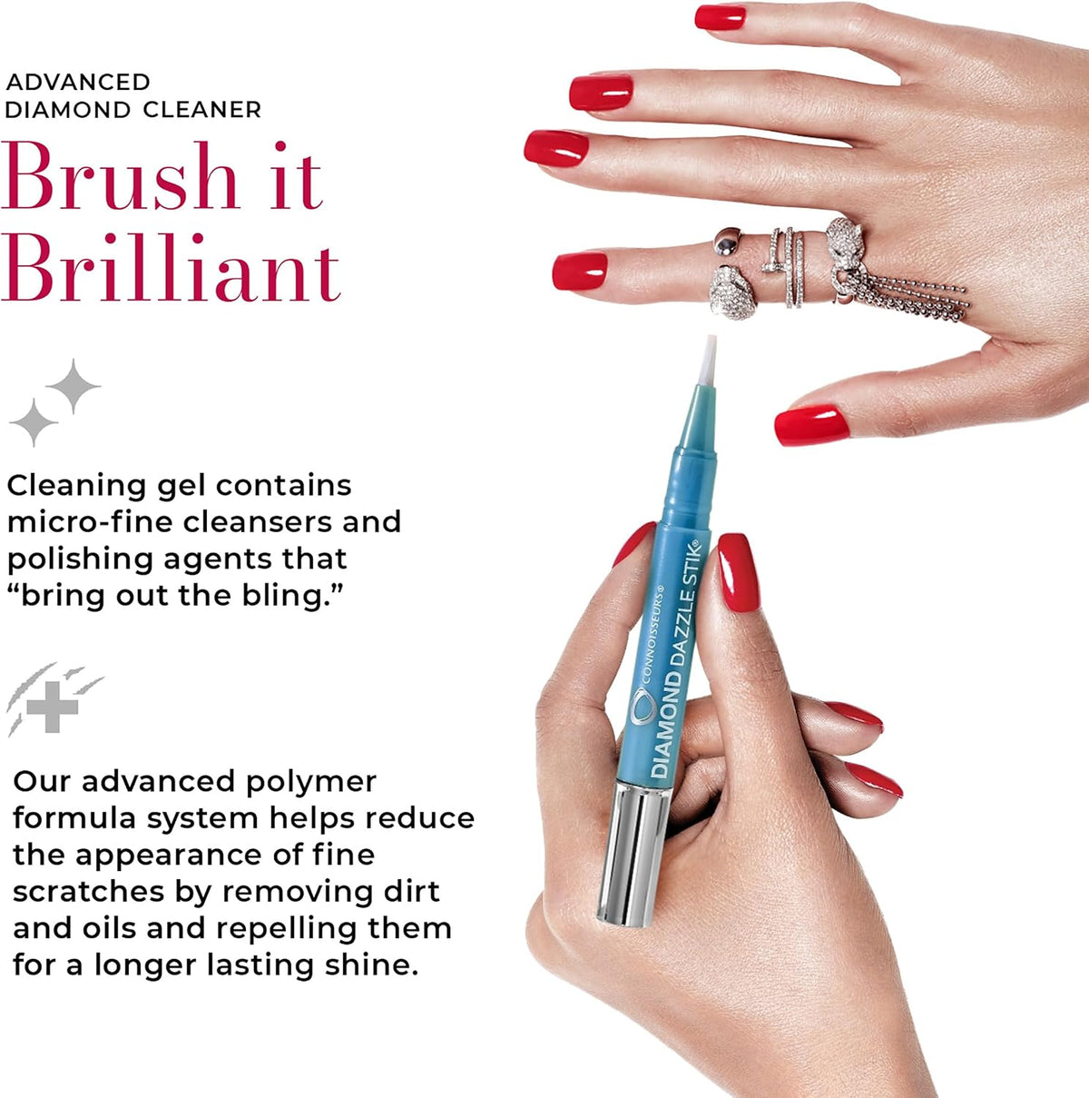 Connoisseurs Diamond Dazzle Stik Jewellery Cleaner Pen - view 3