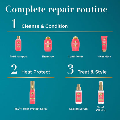 OGX Bond Protein Repair 450°F Heat Protect Spray, 6.5 fl oz - view 5