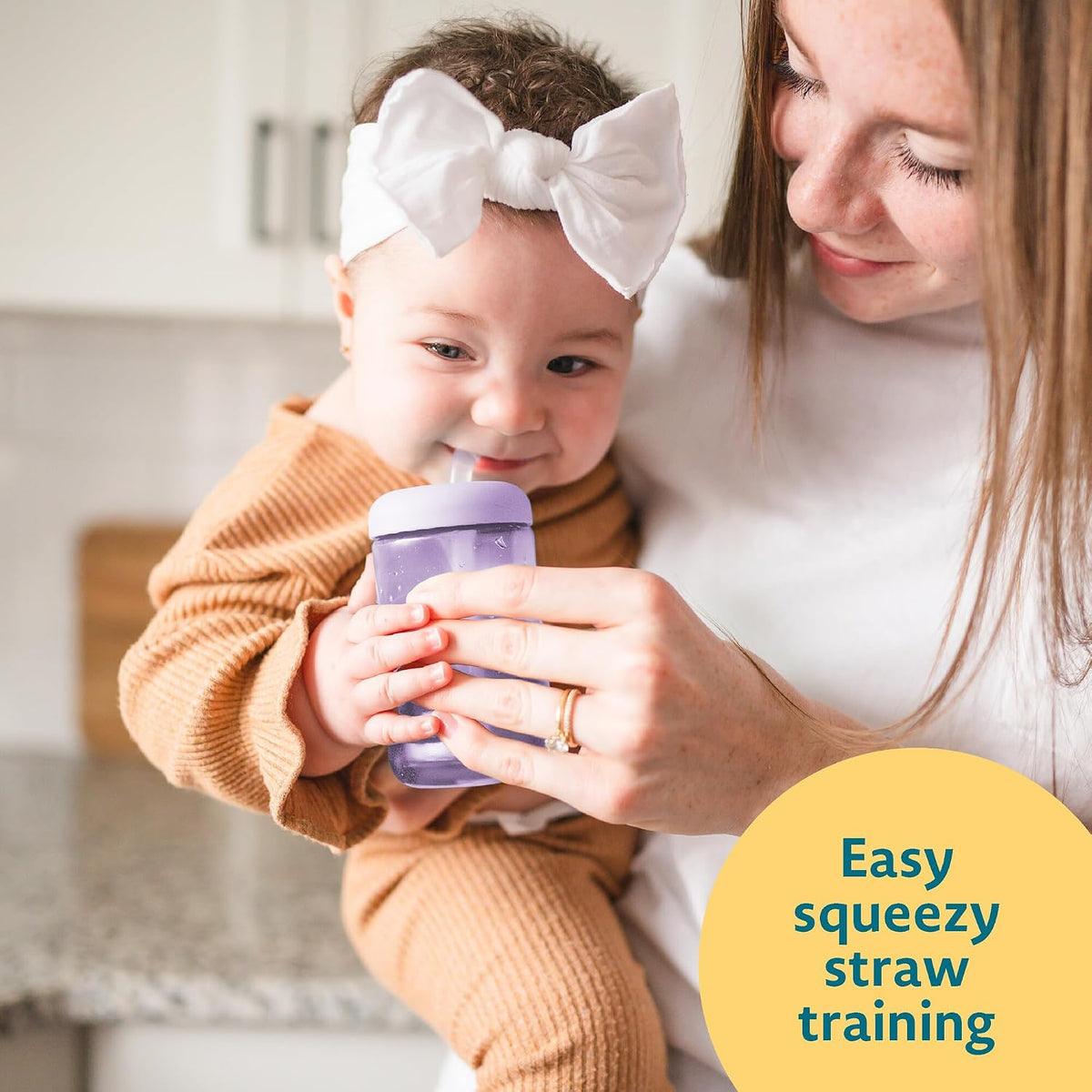 The First Years Squeeze and Sip Straw Cups, 3 Count - view 5