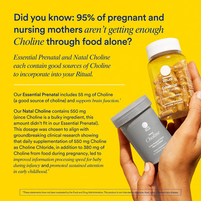 Ritual Women's Prenatal Multivitamin with Omega-3 DHA, 30 Servings - view 6