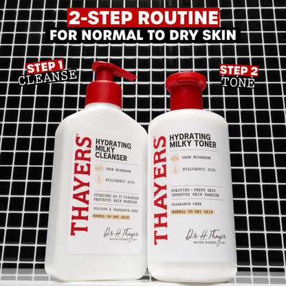 Thayers Milky Hydrating Face Cleanser with Snow Mushroom 237 ml (8 fl oz) - view 4
