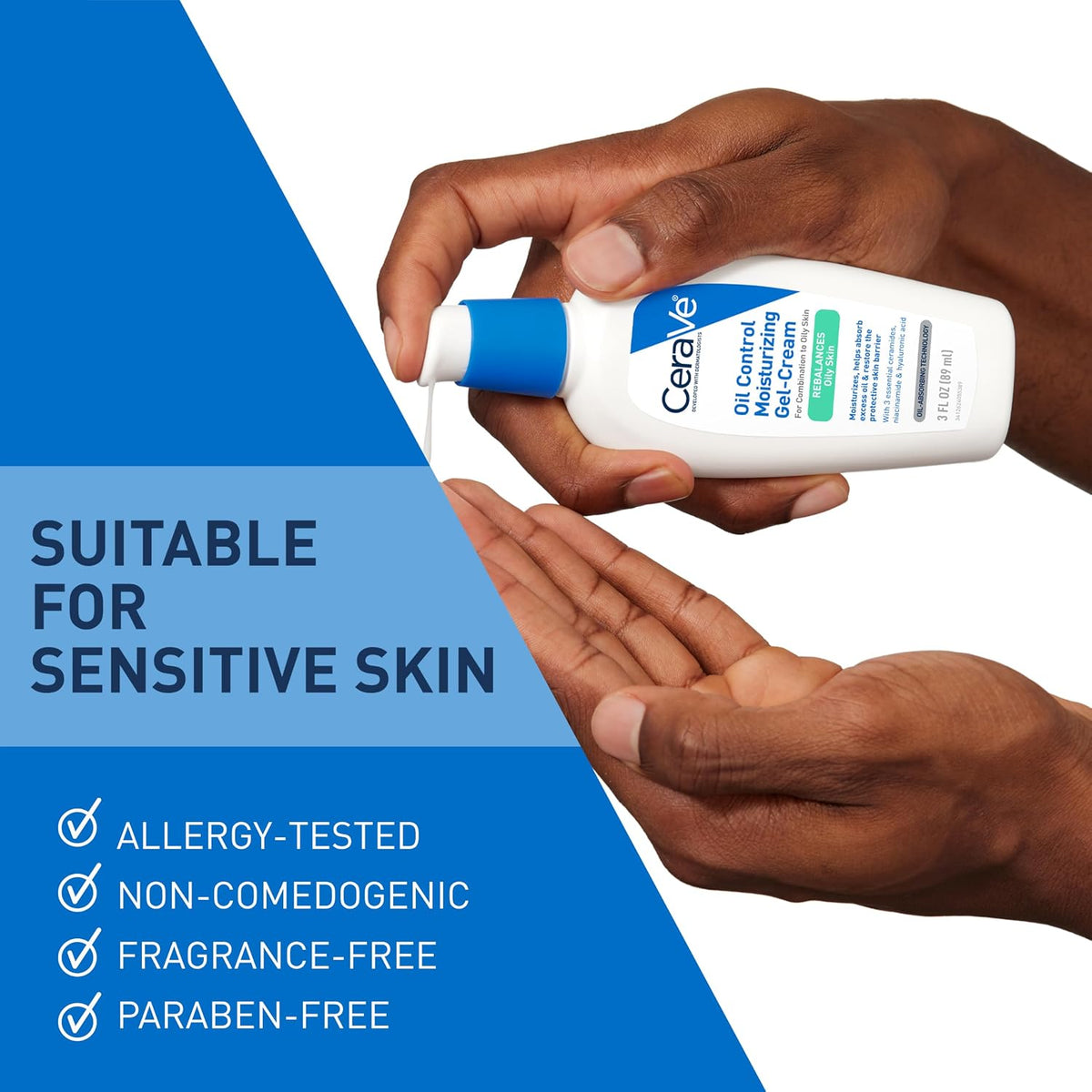 CeraVe Ultra-Light Moisturising Gel with Niacinamide 1.75 oz - view 4