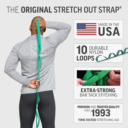 OPTP The Original Stretch Out Strap with Exercise Booklet - view 4