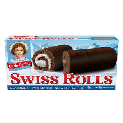 Little Debbie Swiss Rolls Snack Cakes, 13 oz
