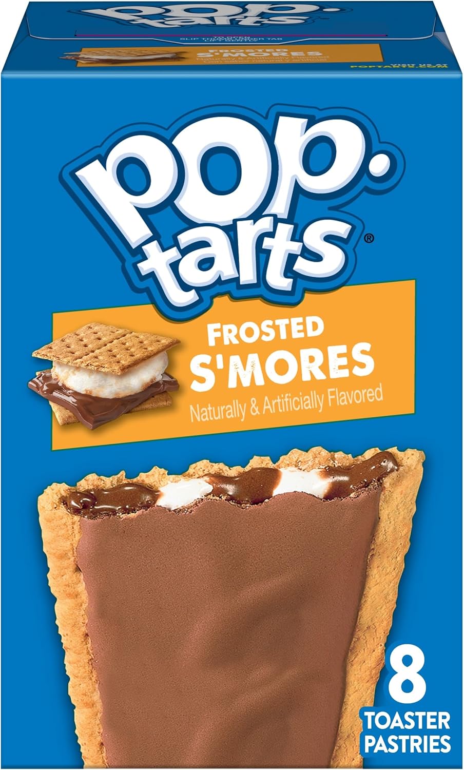 Pop-Tarts Frosted S'mores Toaster Pastries 8 Count (13.5 oz)
