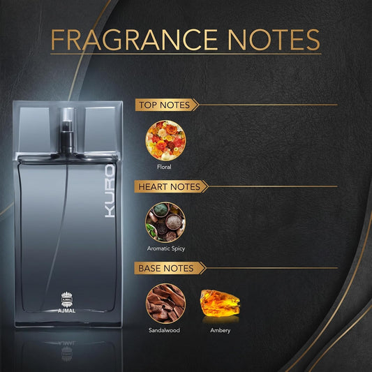 Ajmal Kuro Eau de Parfum for Men 90 ml - view 2