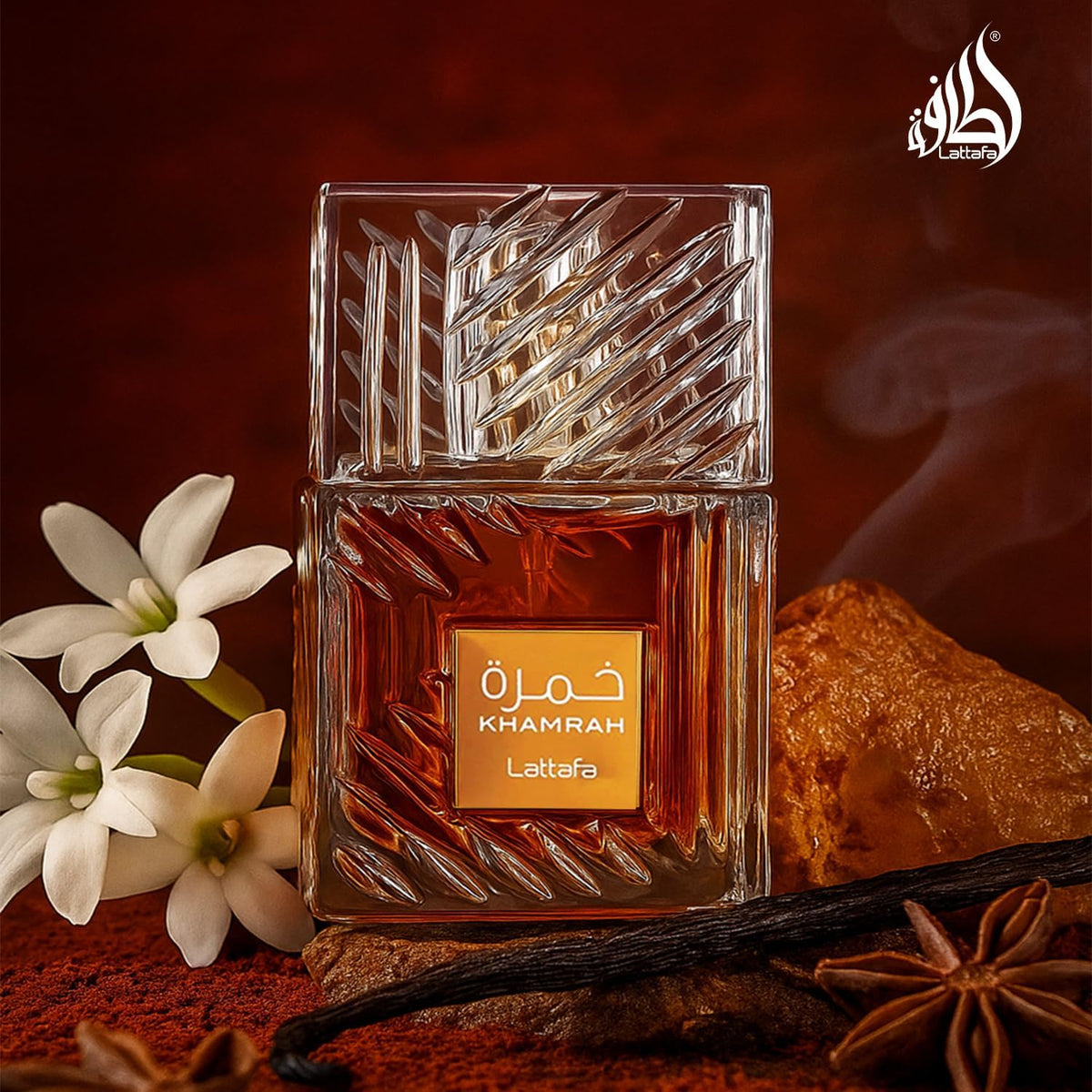 Lattafa Khamrah Eau de Parfum Spray for Men 3.4 oz - view 6