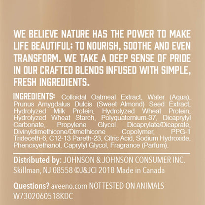 Aveeno Farm-Fresh Oat Milk Blend Leave-In Conditioner Treatment - view 3