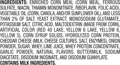 Cheetos Crunchy Flamin' Hot Limon Cheese Flavoured Snacks, 8.5 oz - view 3