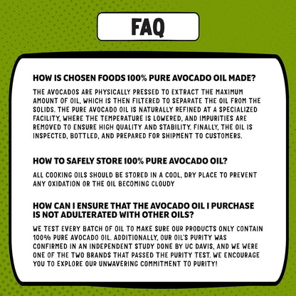Chosen Foods 100% Pure Avocado Oil, 16.9 oz - view 6