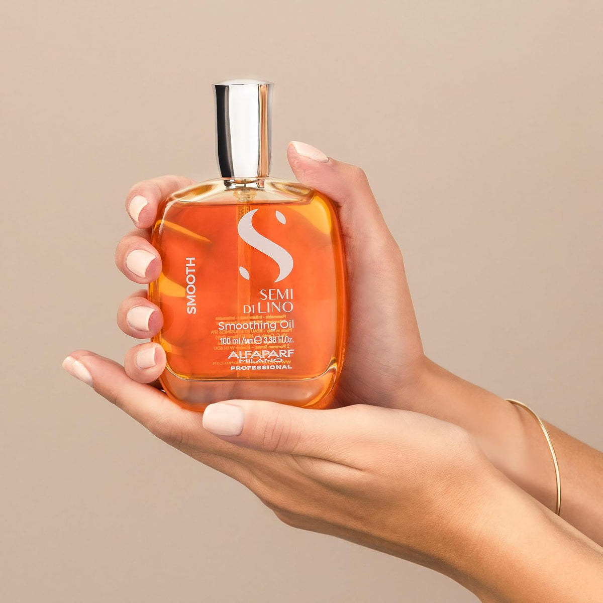 Alfaparf Milano Semi di Lino Smoothing Oil 3.3 oz - view 5