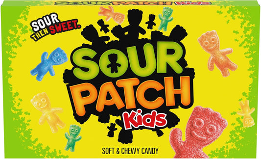 Sour Patch Kids Soft & Chewy Candy 99g (3.5 oz) Box