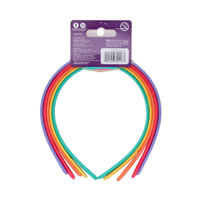 Goody Kids Ouchless Fabric Headbands, Assorted Colours, 5 Count - view 3