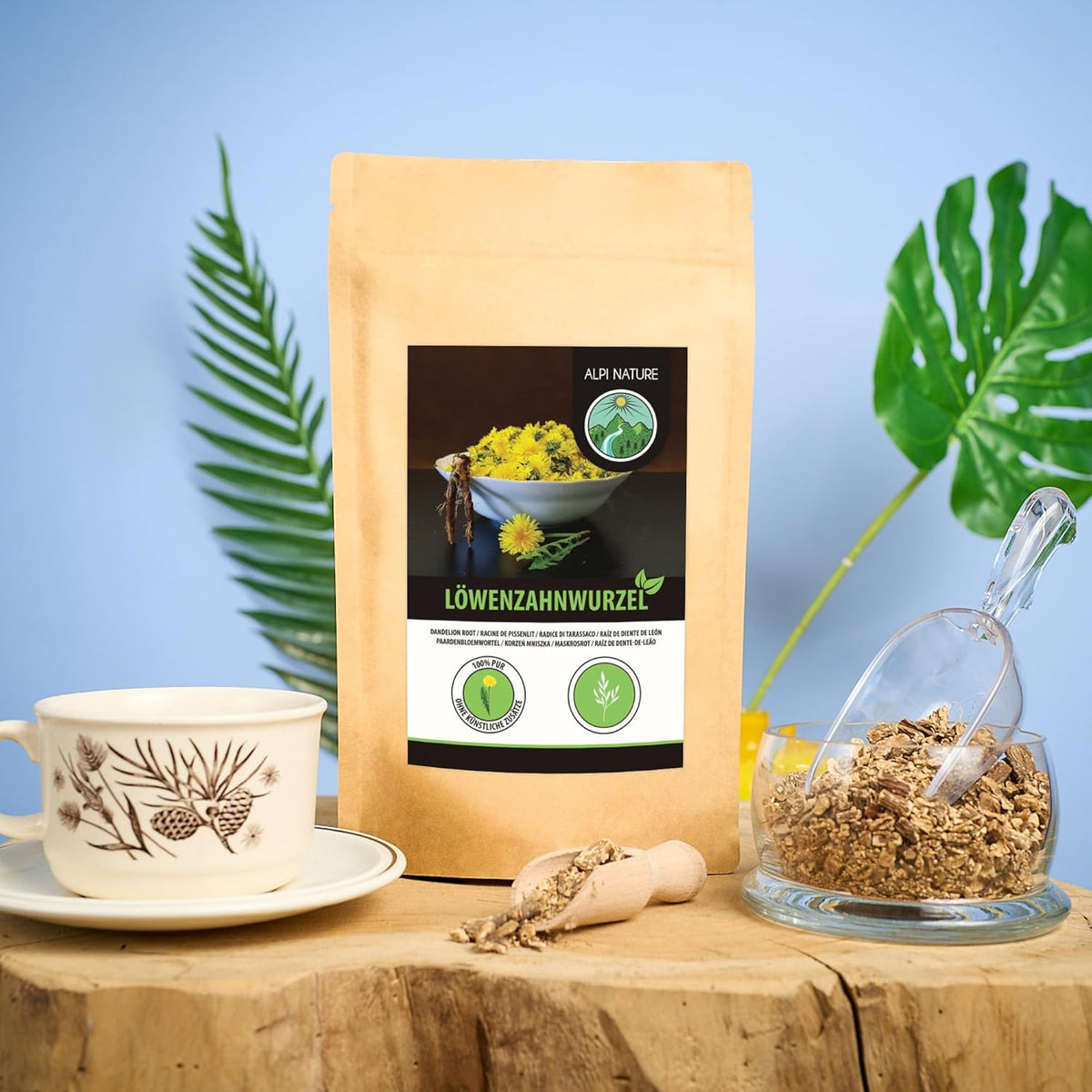 Alpi Nature Dandelion Root Tea Cut Root 250 g - view 5