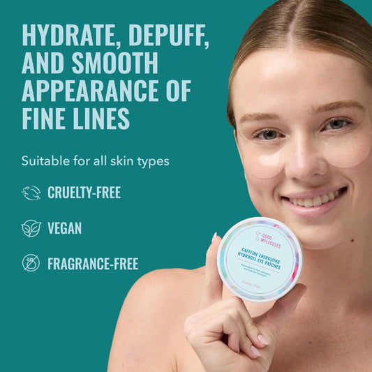 Good Molecules Caffeine Energizing Hydrogel Eye Patches, 30 Pairs - view 2