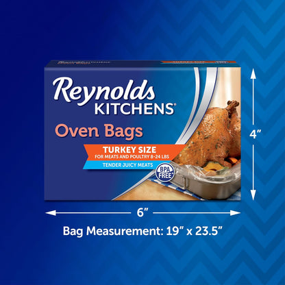 Reynolds Kitchens Turkey Oven Roasting Bags, 2 Count, Holds Up to 24 lb - view 3